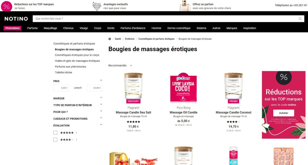 massage à la bougie