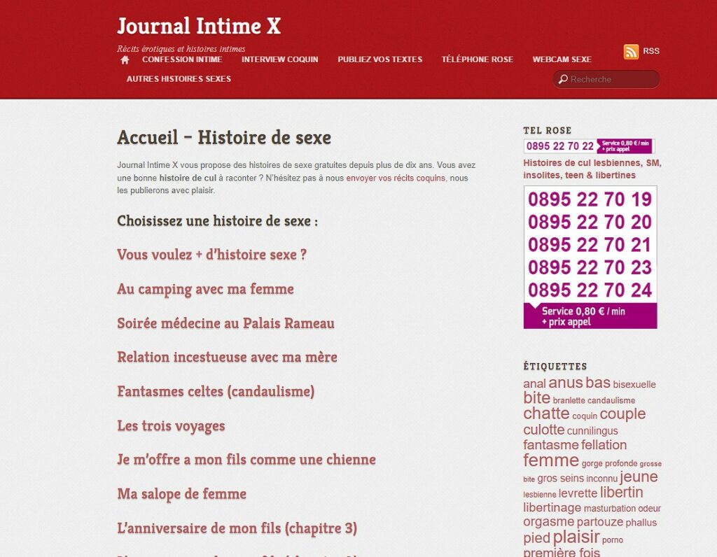 site journal intime journal intime
