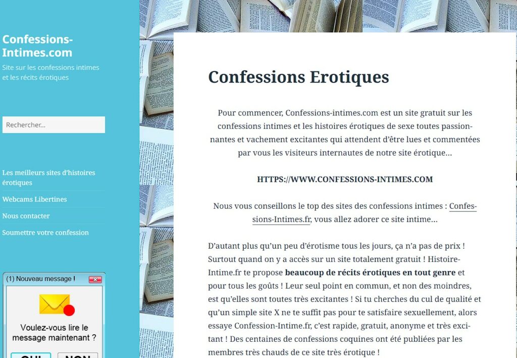 site confessions